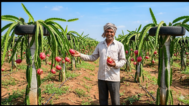 Dragon Fruit Farming: ಕೇವಲ 1 ಎಕರೆ ಜಾಗದಲ್ಲಿ ಡ್ರ್ಯಾಗನ್ ಫ್ರೂಟ್ ಬೆಳೆದು ಲಕ್ಷಾಂತರ ರೂಪಾಯಿ ಆದಾಯ ಗಳಿಸಿ!