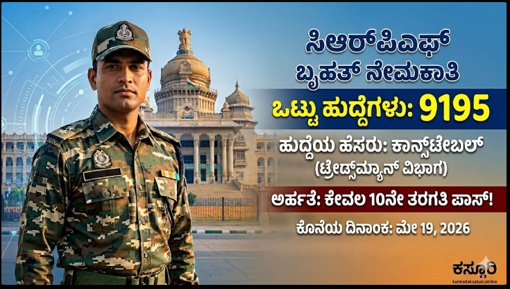 CRPF Recruitment 2026