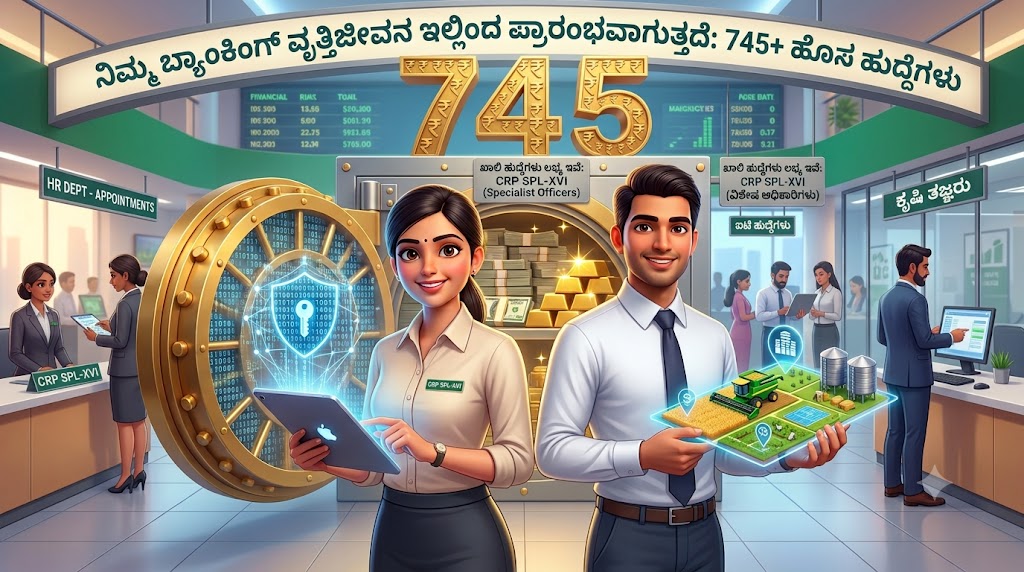 IBPS SO ನೇಮಕಾತಿ 2026: 745 ಸ್ಪೆಷಲಿಸ್ಟ್ ಆಫೀಸರ್ ಹುದ್ದೆಗಳಿಗೆ ಅರ್ಜಿ ಆಹ್ವಾನ – ಸಂಪೂರ್ಣ ವಿವರಗಳು (IBPS SO Recruitment 2026)