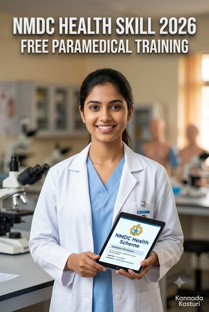NMDC Swasthya Kaushal Yojana 2026: ಉಚಿತ ಪ್ಯಾರಾಮೆಡಿಕಲ್ ತರಬೇತಿ, ಸ್ಟೈಫಂಡ್ ಮತ್ತು ಸಂಪೂರ್ಣ ಅರ್ಜಿ ಮಾರ್ಗದರ್ಶಿ